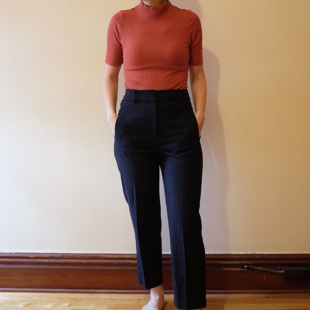 Aritzia Wilfred wool high waist pant